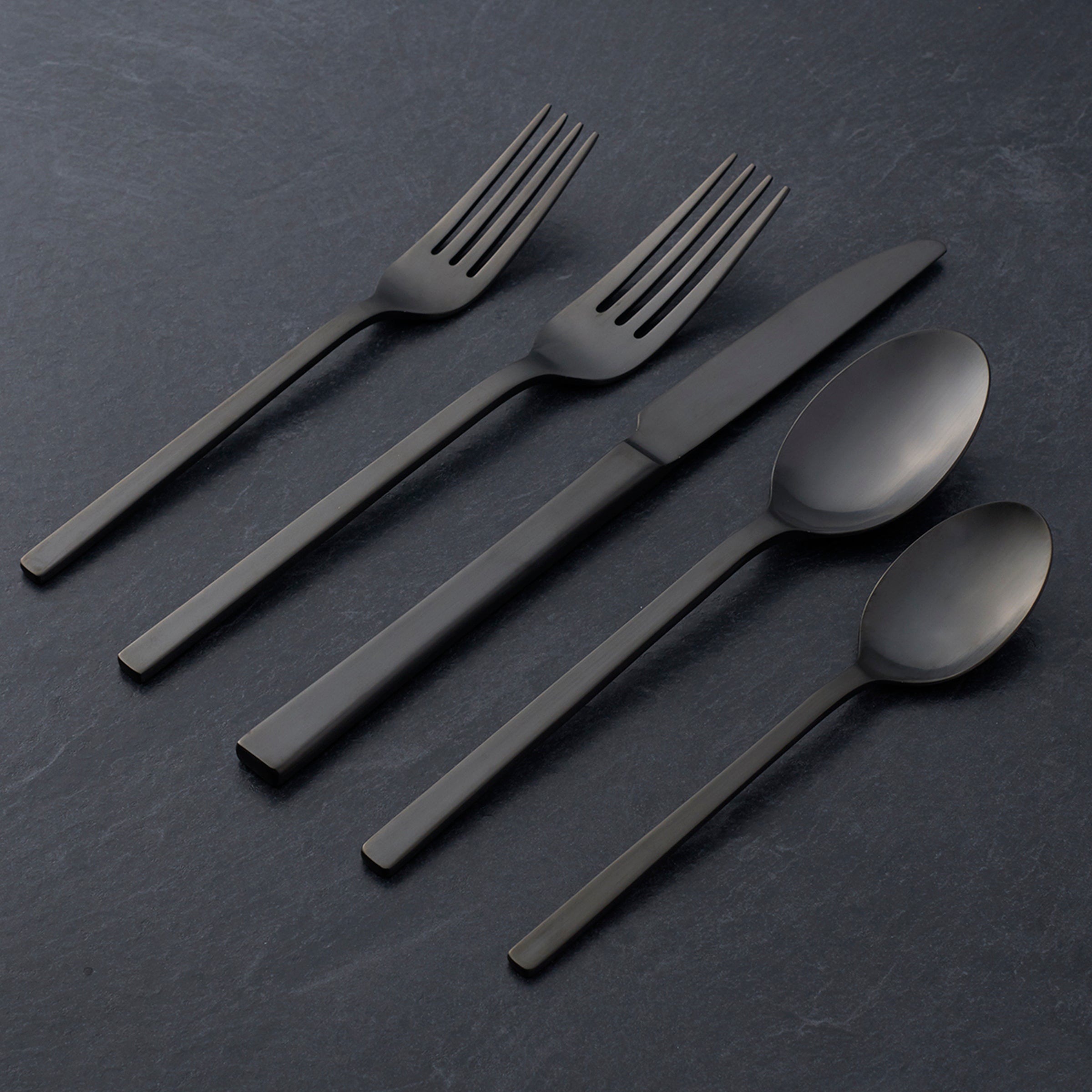 Lenox Heritage Lenox Heritage Allay Midnight 20-Piece Flatware Set - Image 2