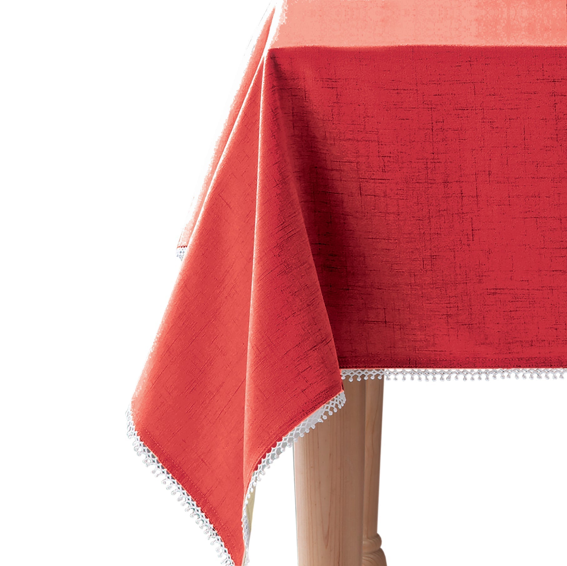 Lenox Heritage Lenox Heritage French Perle Red 60x84 Tablecloth
