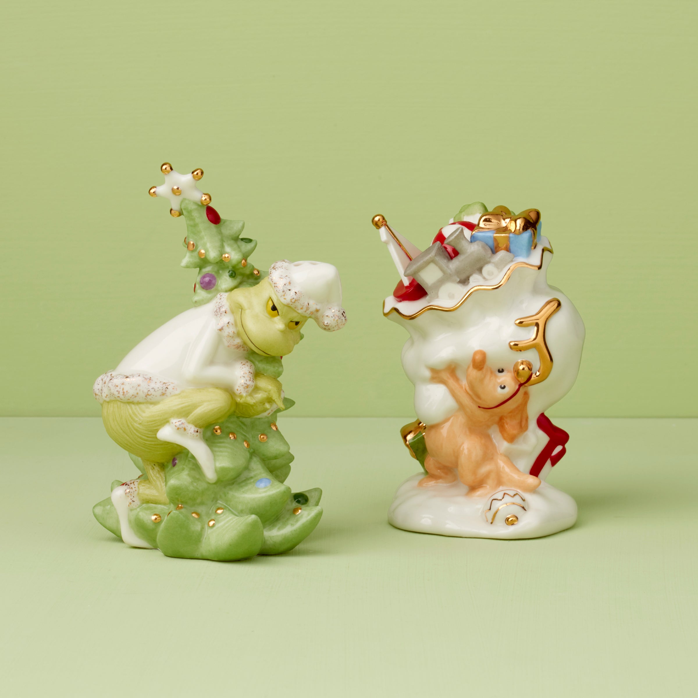 Lenox Heritage Lenox Heritage Merry Grinchmas Salt & Pepper Set