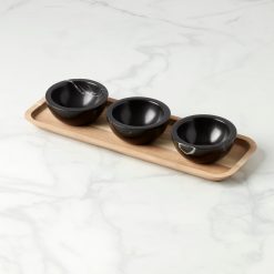 Lenox Heritage Lenox Heritage LX Collective Tray with 3 Dip Bowls