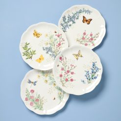Lenox Heritage Lenox Heritage Butterfly Meadow Herbs Dinner Plates, Set of 4