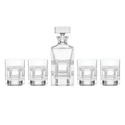 Lenox Heritage Lenox Heritage Hudson Crystal 5-Piece Whiskey Set
