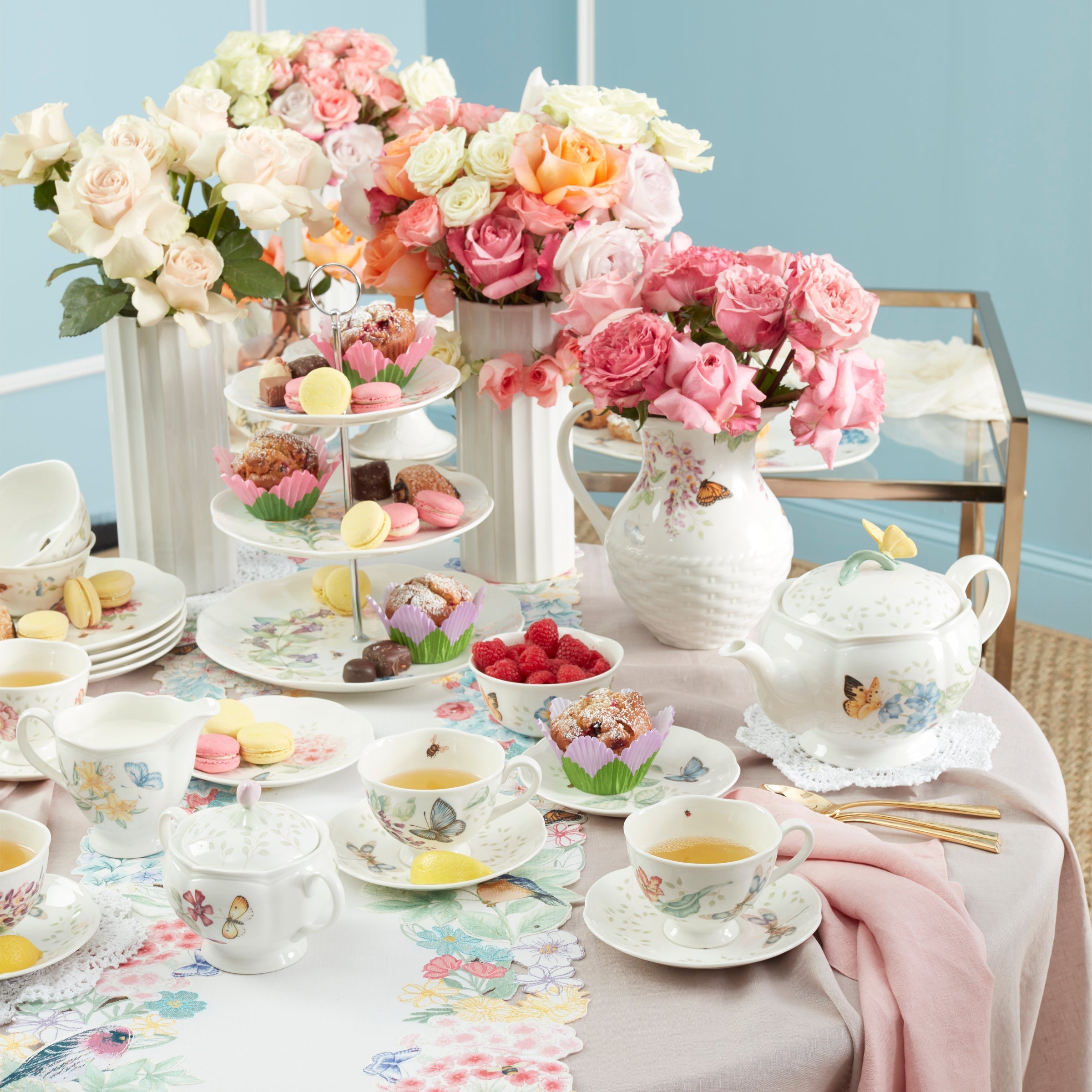 Lenox Heritage Lenox Heritage Butterfly Meadow 28-Piece Dinnerware Set - Image 18