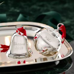 Alternative view of Lenox Heritage Lenox Heritage 2026 Silverplate Christmas Bell Ornament
