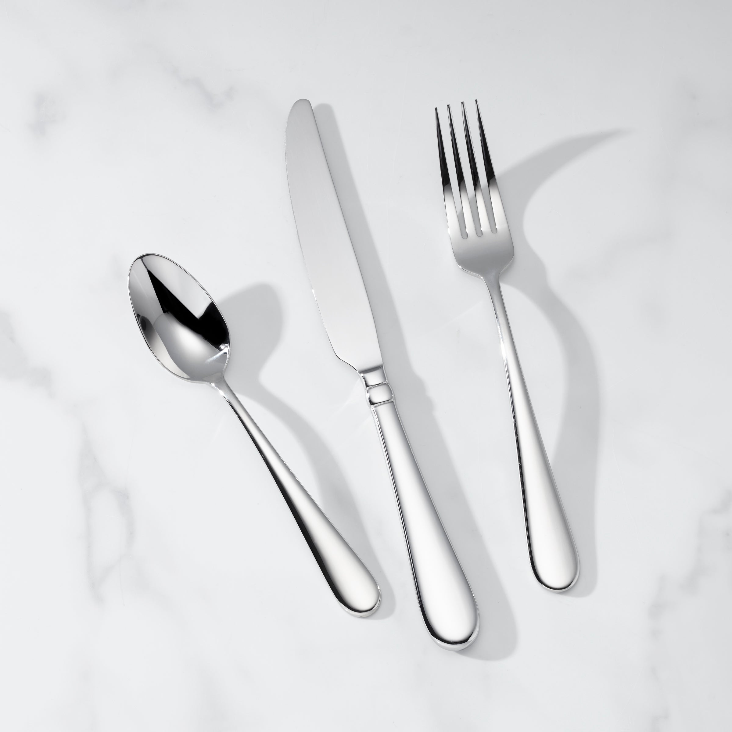 Lenox Heritage Lenox Heritage Studio 1414 Mirror 24 Piece Flatware Set with Caddy - Image 2