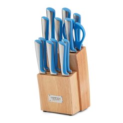 Alternative view of Lenox Heritage Lenox Heritage Orion Blue 14-Piece Cutlery Block Set