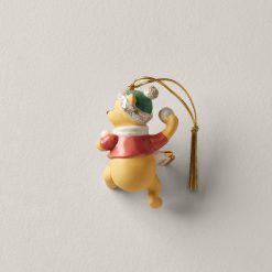 Alternative view of Lenox Heritage Lenox Heritage Personalized Pooh's Winter Fun Ornament