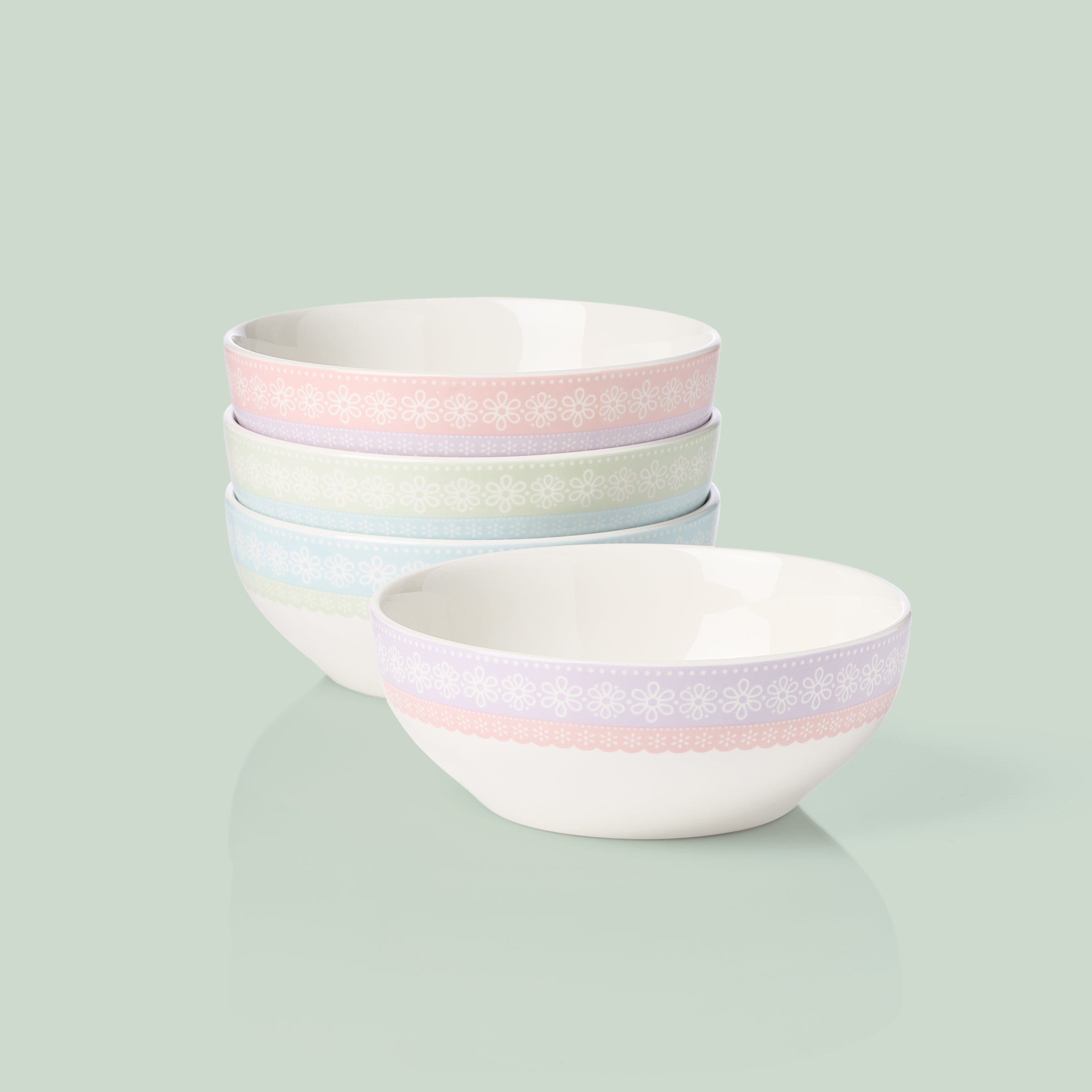 Lenox Heritage Lenox Heritage Bunny Hop All-Purpose Bowls, Set of 4 - Image 2