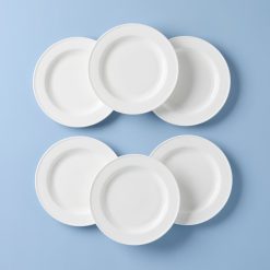 Lenox Heritage Lenox Heritage Studio 1414 Rimmed Accent Plates, Set of 6