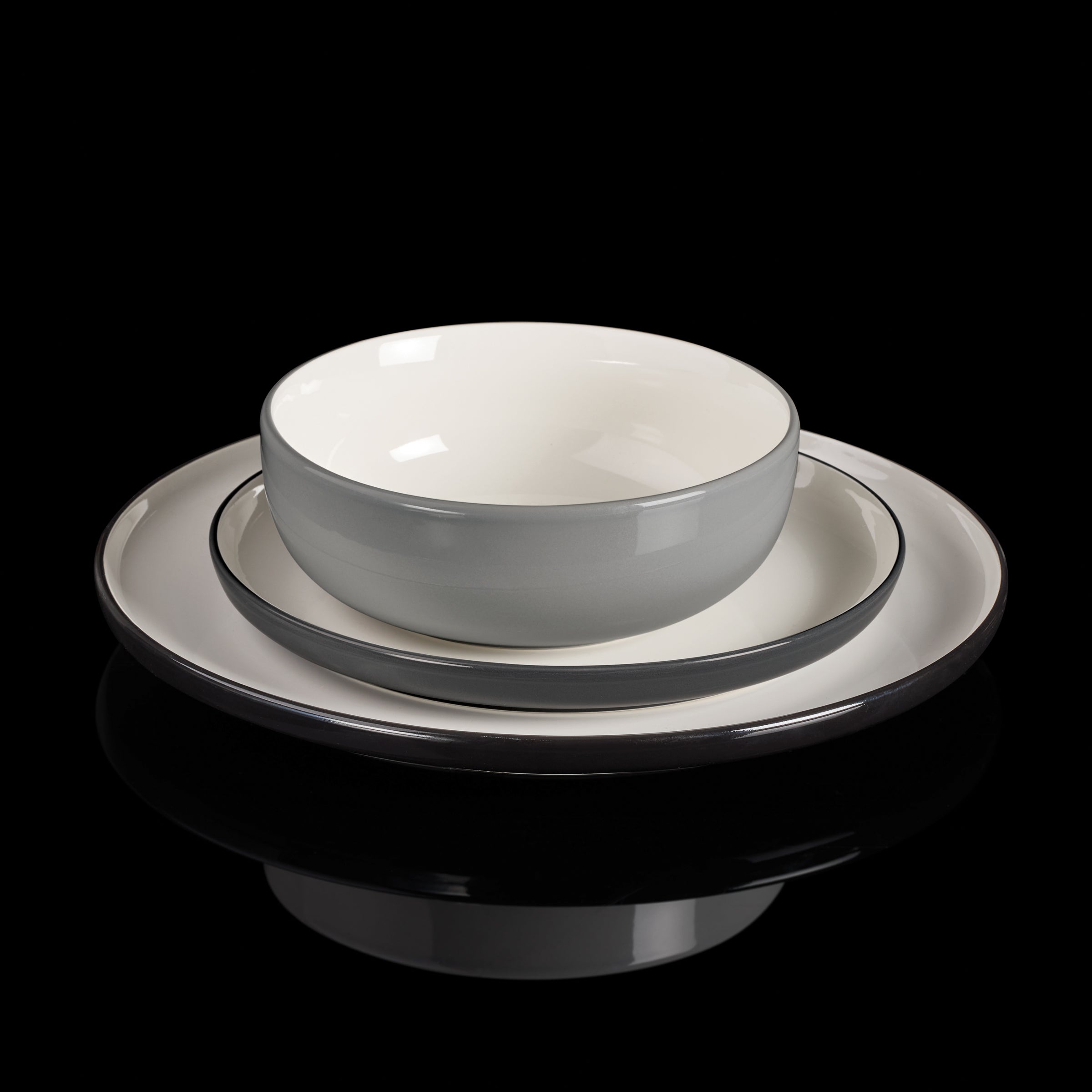 Lenox Heritage Lenox Heritage 24 Seven Colors Pumice 12-Piece Dinnerware Set - Image 16