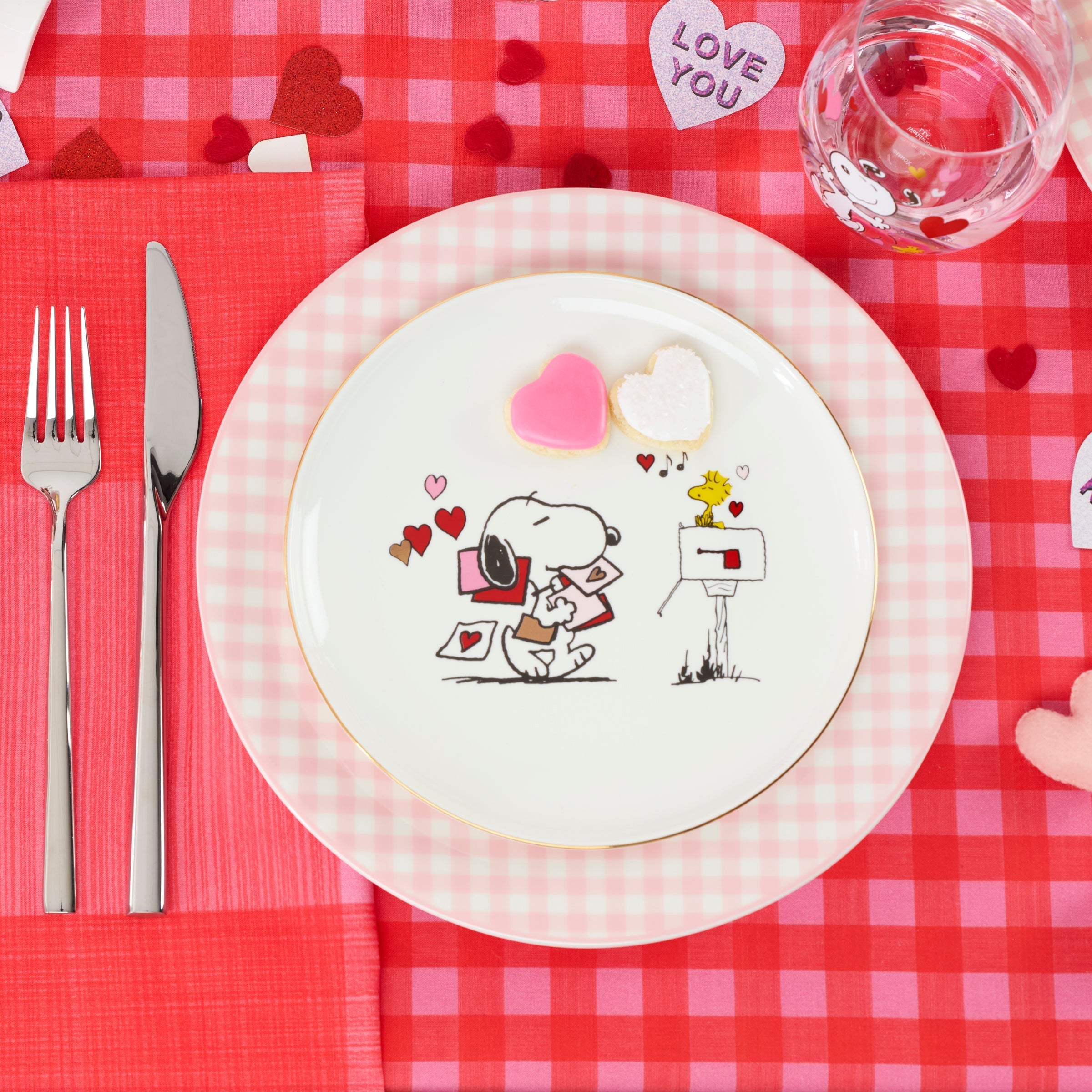 Lenox Heritage Lenox Heritage Gingham Pink Dinner Plates, Set of 4 - Image 5