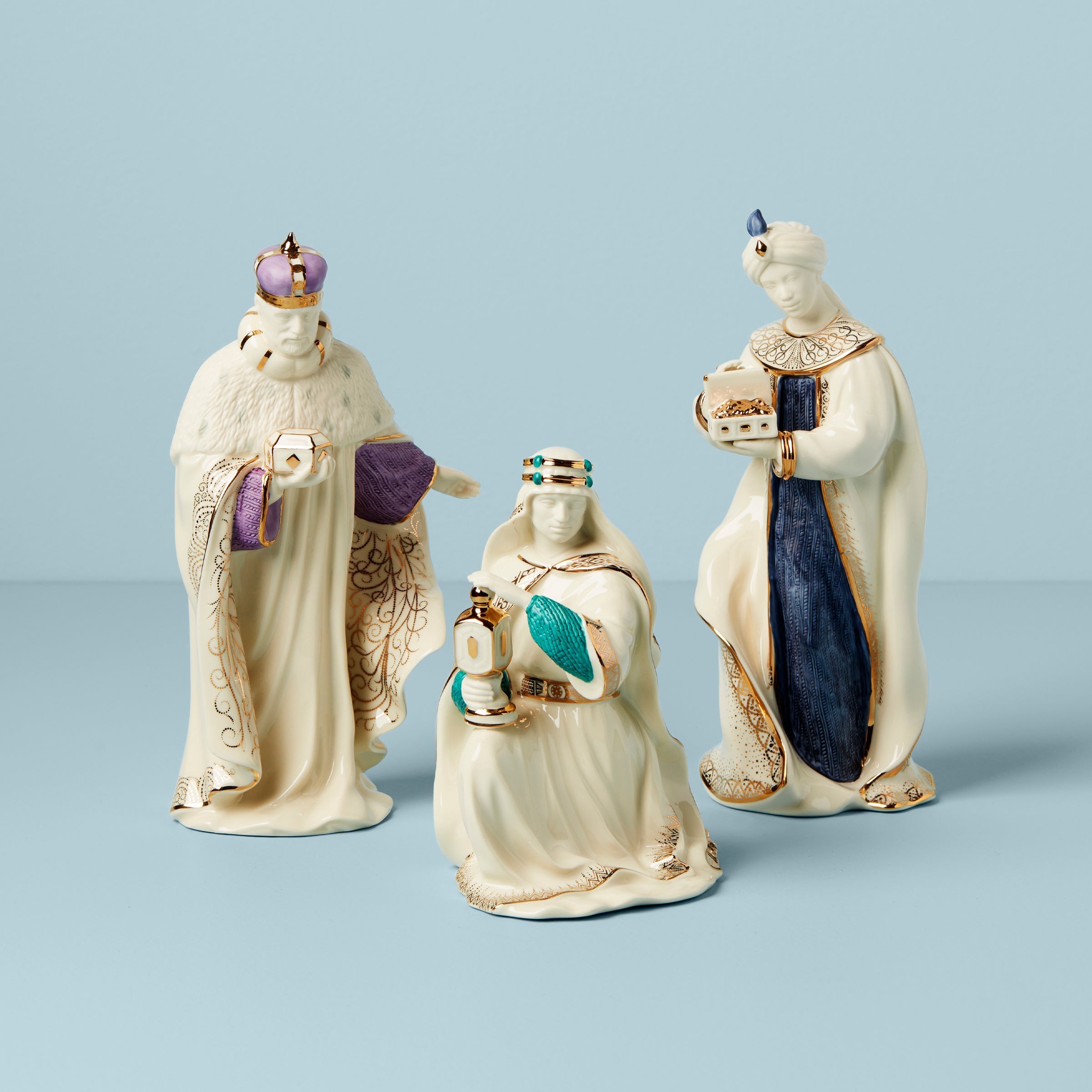 Lenox Heritage Lenox Heritage First Blessing Nativity Three Kings Figurine Set