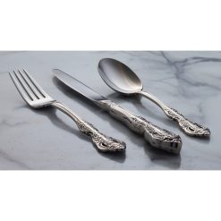 Alternative view of Lenox Heritage Lenox Heritage Michelangelo Salad Forks,  Set of 4