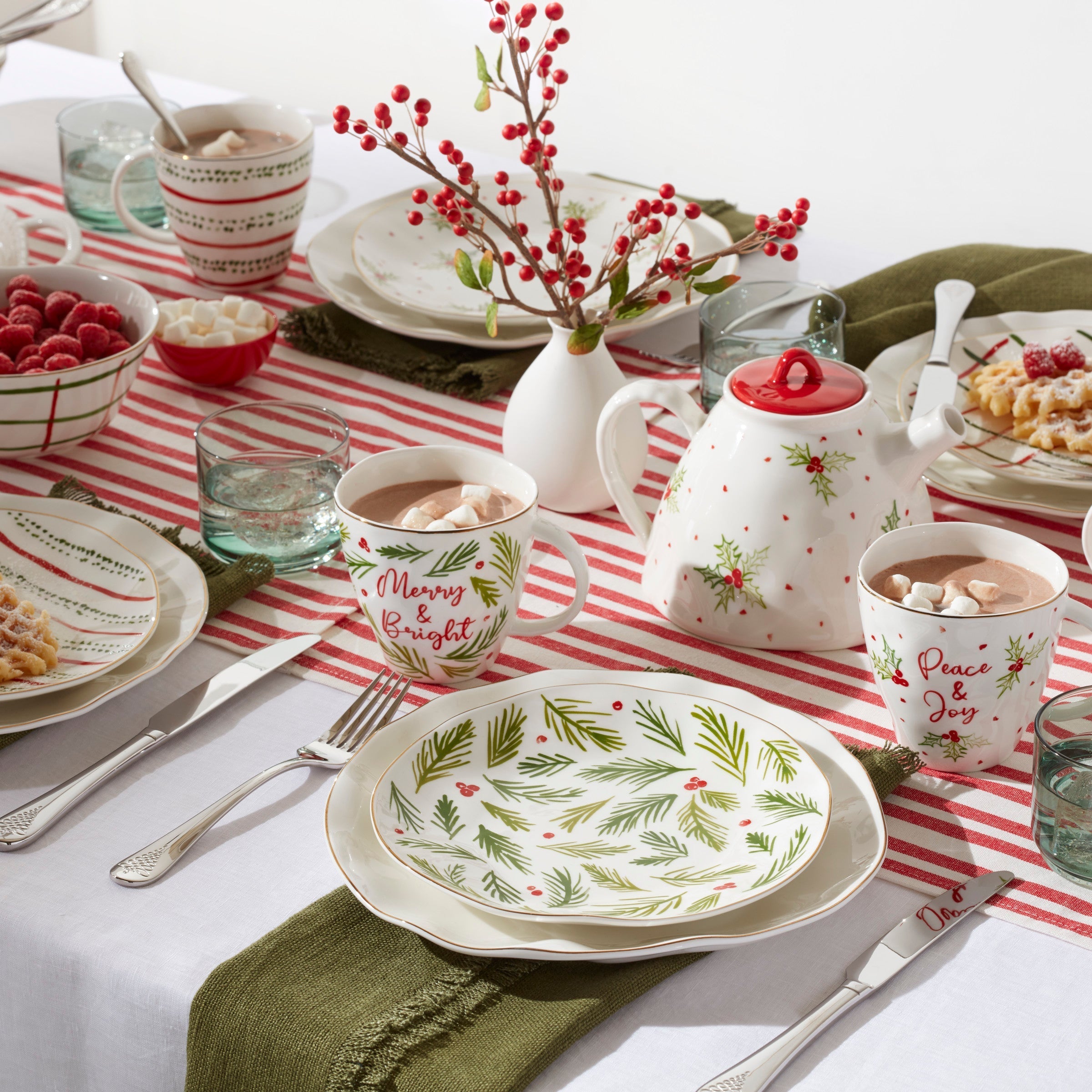 Lenox Heritage Lenox Heritage Bayberry 12-Piece Dessert Set - Image 3