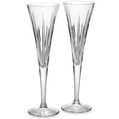 Lenox Heritage Lenox Heritage Soho Crystal Toasting Flutes, Set of 2