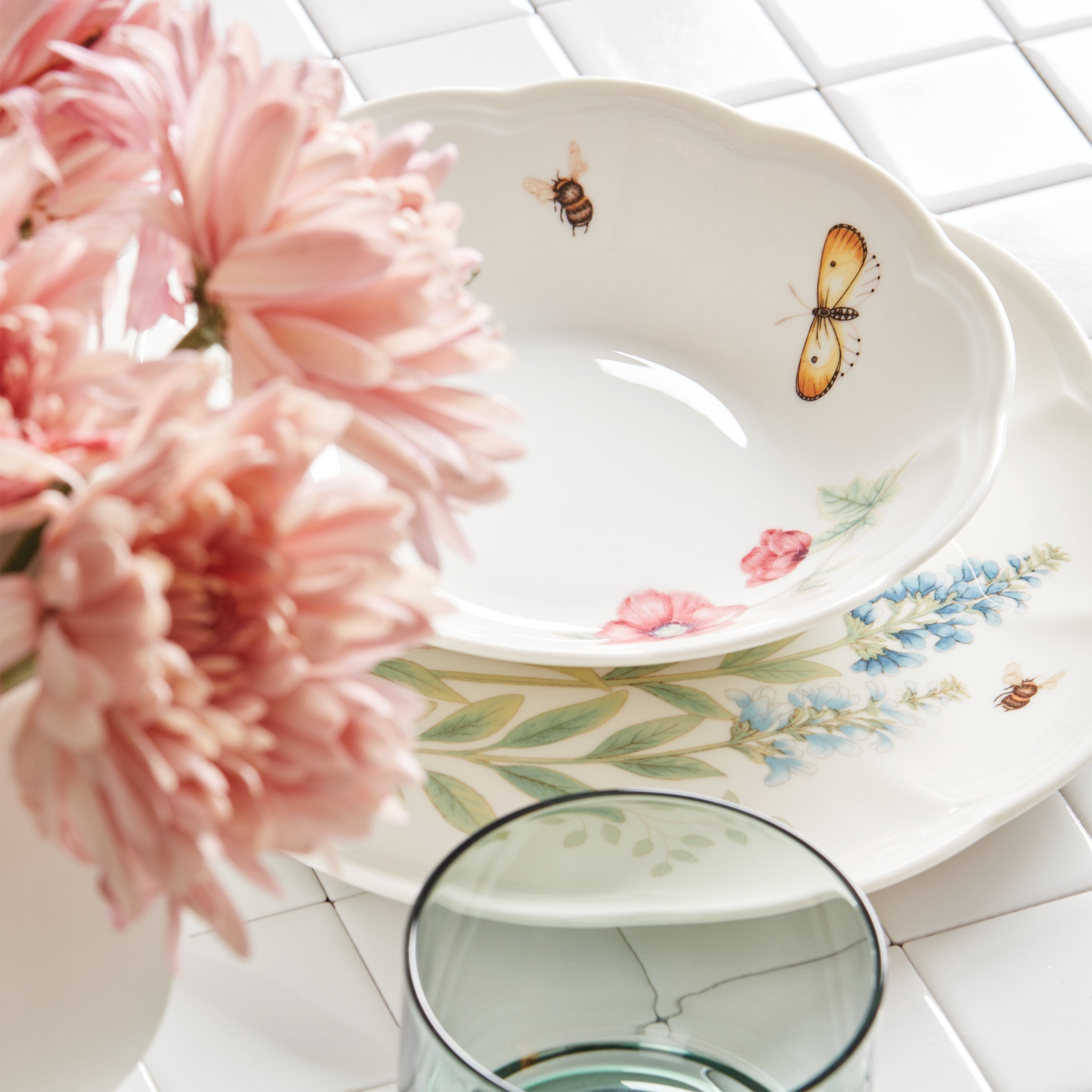 Lenox Heritage Lenox Heritage Butterfly Meadow 28-Piece Dinnerware Set - Image 11