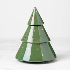 Lenox Heritage Lenox Heritage Figural Evergreen Treat Jar