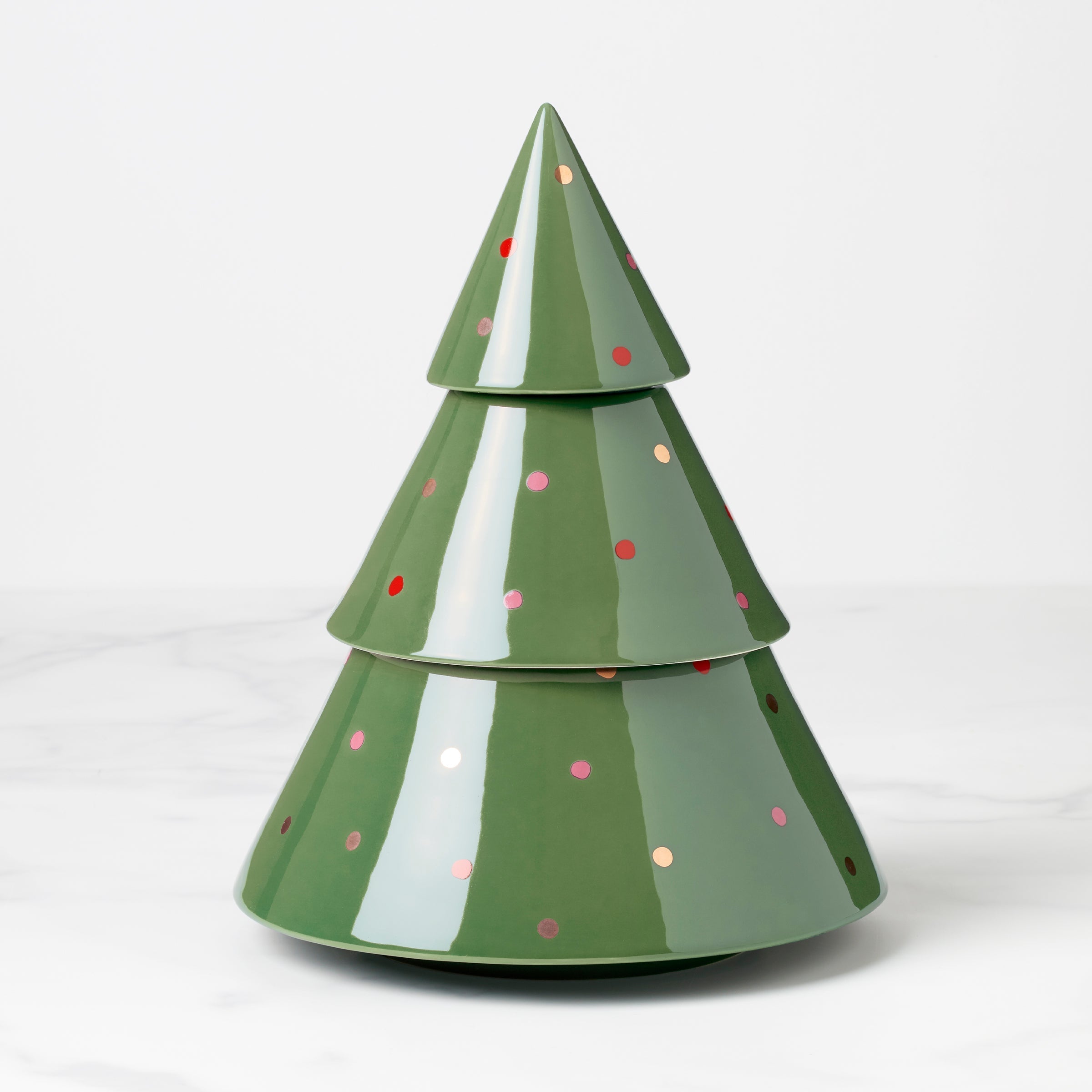 Lenox Heritage Lenox Heritage Figural Evergreen Treat Jar