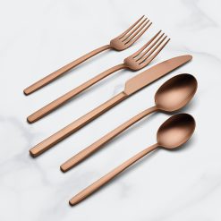 Lenox Heritage Lenox Heritage Dean Rose Gold Satin 20-Piece Flatware Set