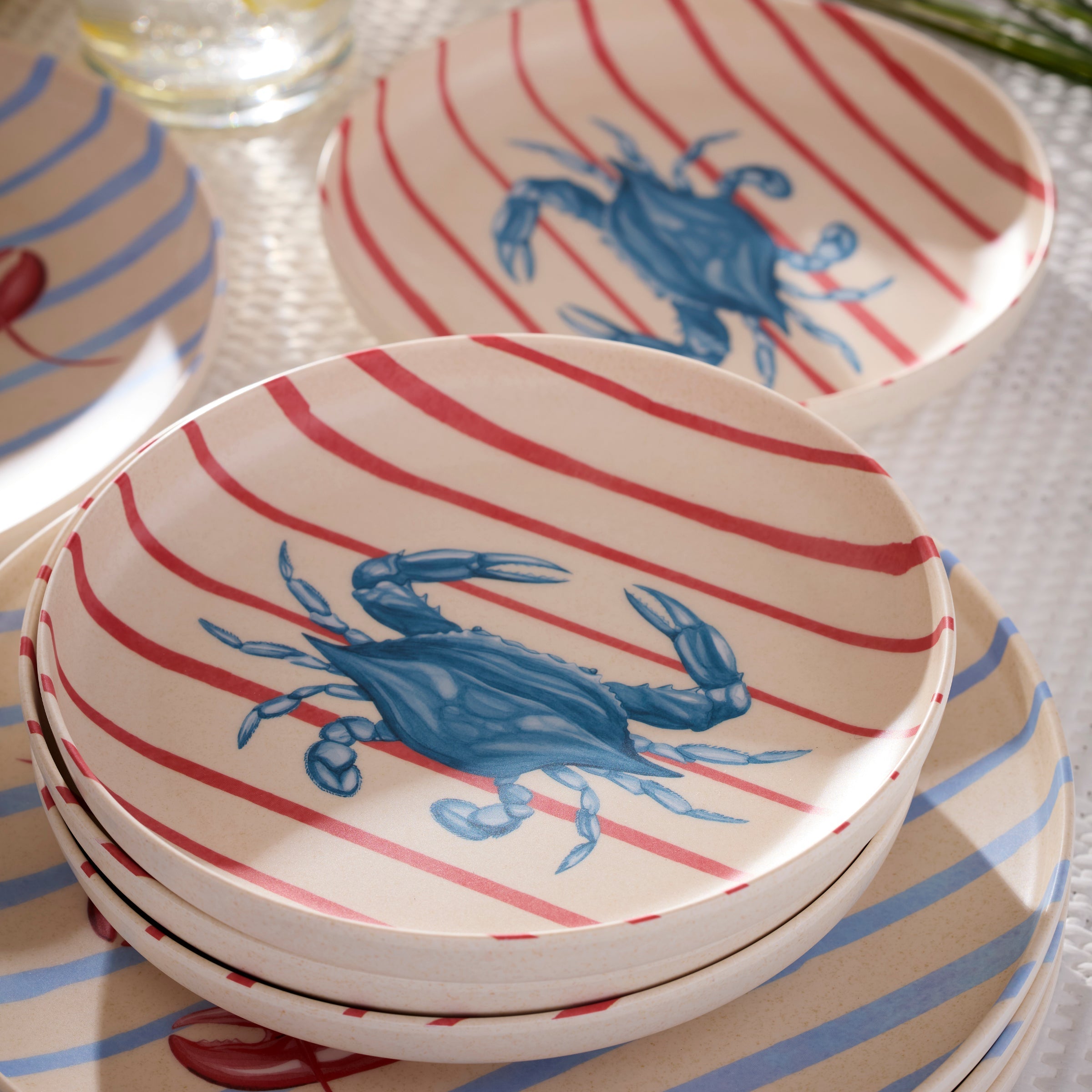 Lenox Heritage Lenox Heritage 24 Seven Melamine Wharfside 24-Piece Dinnerware Set - Image 4