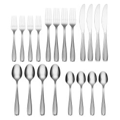 Alternative view of Lenox Heritage Lenox Heritage Waylen Sand 20-Piece Flatware Set