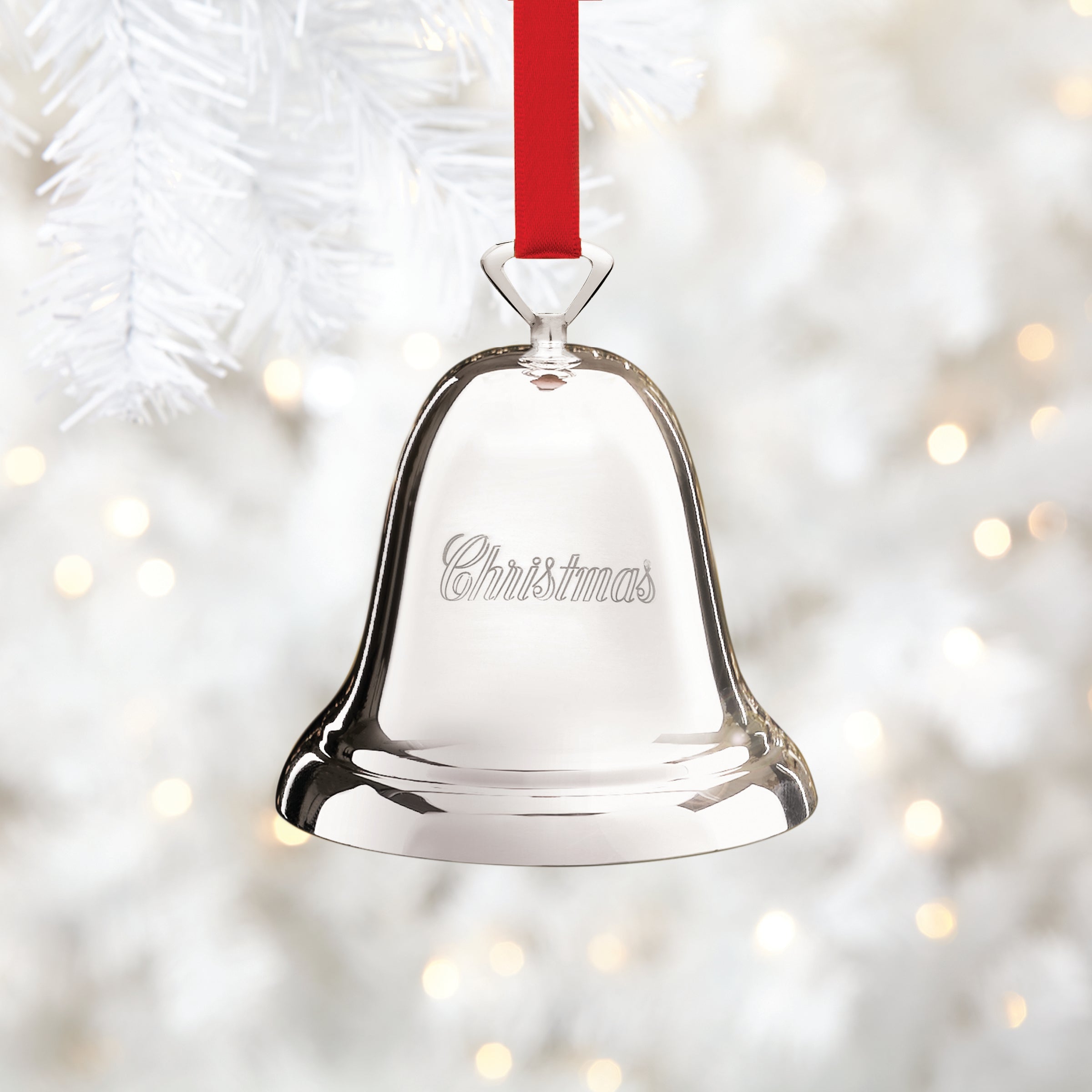 Lenox Heritage Lenox Heritage Ringing in the Season Christmas Silverplate Bell - Image 2