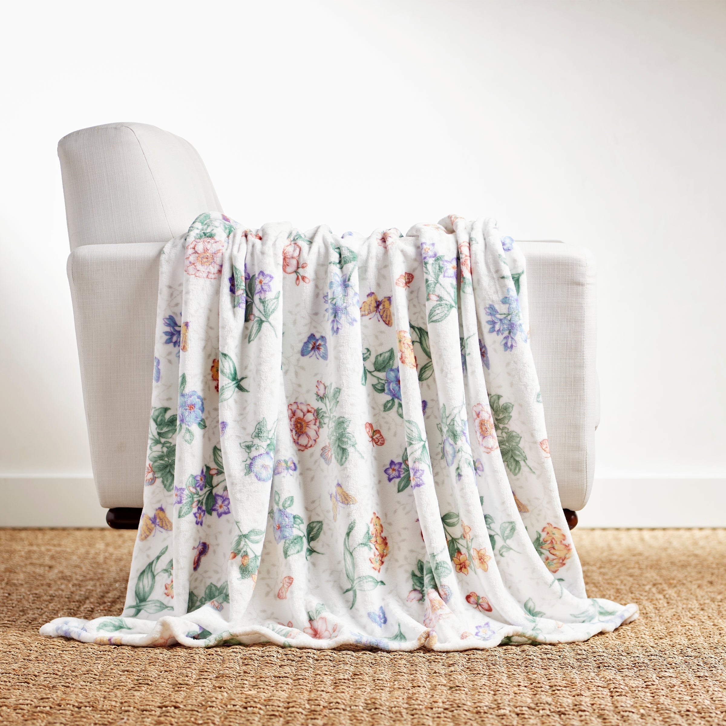 Lenox Heritage Lenox Heritage Butterfly Meadow Throw Blanket - Image 5
