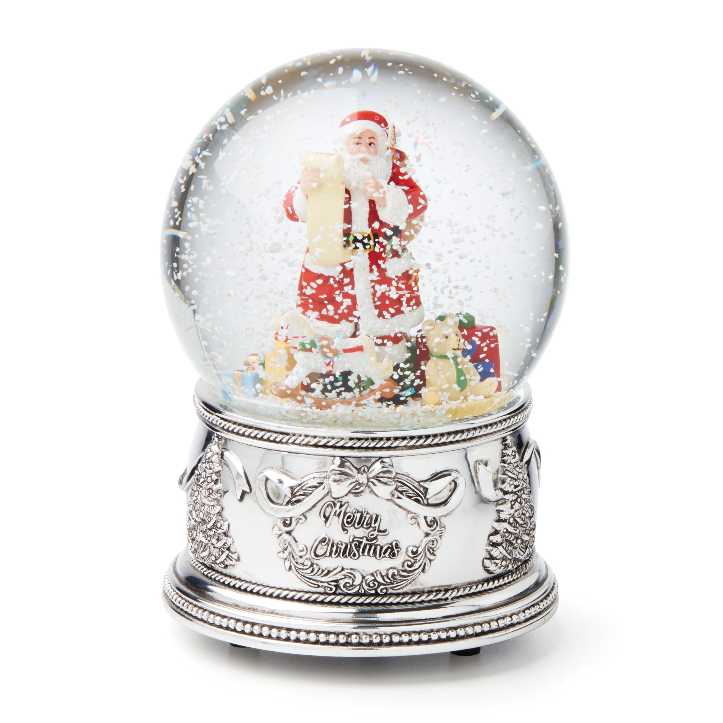 Lenox Heritage Lenox Heritage Winter Traditions Santa Snow Globe