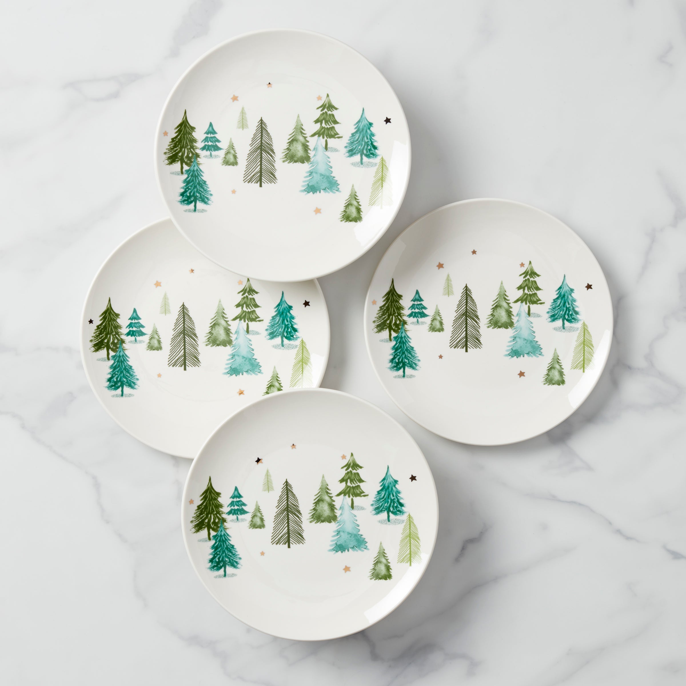 Lenox Heritage Lenox Heritage Balsam Lane Accent Plates, Set of 4
