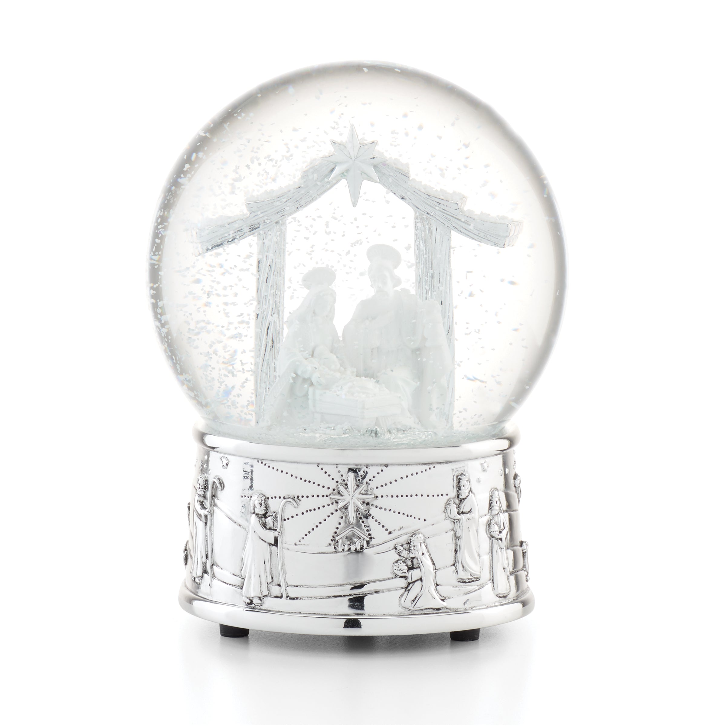 Lenox Heritage Lenox Heritage Nativity Musical Snow Globe - Image 3