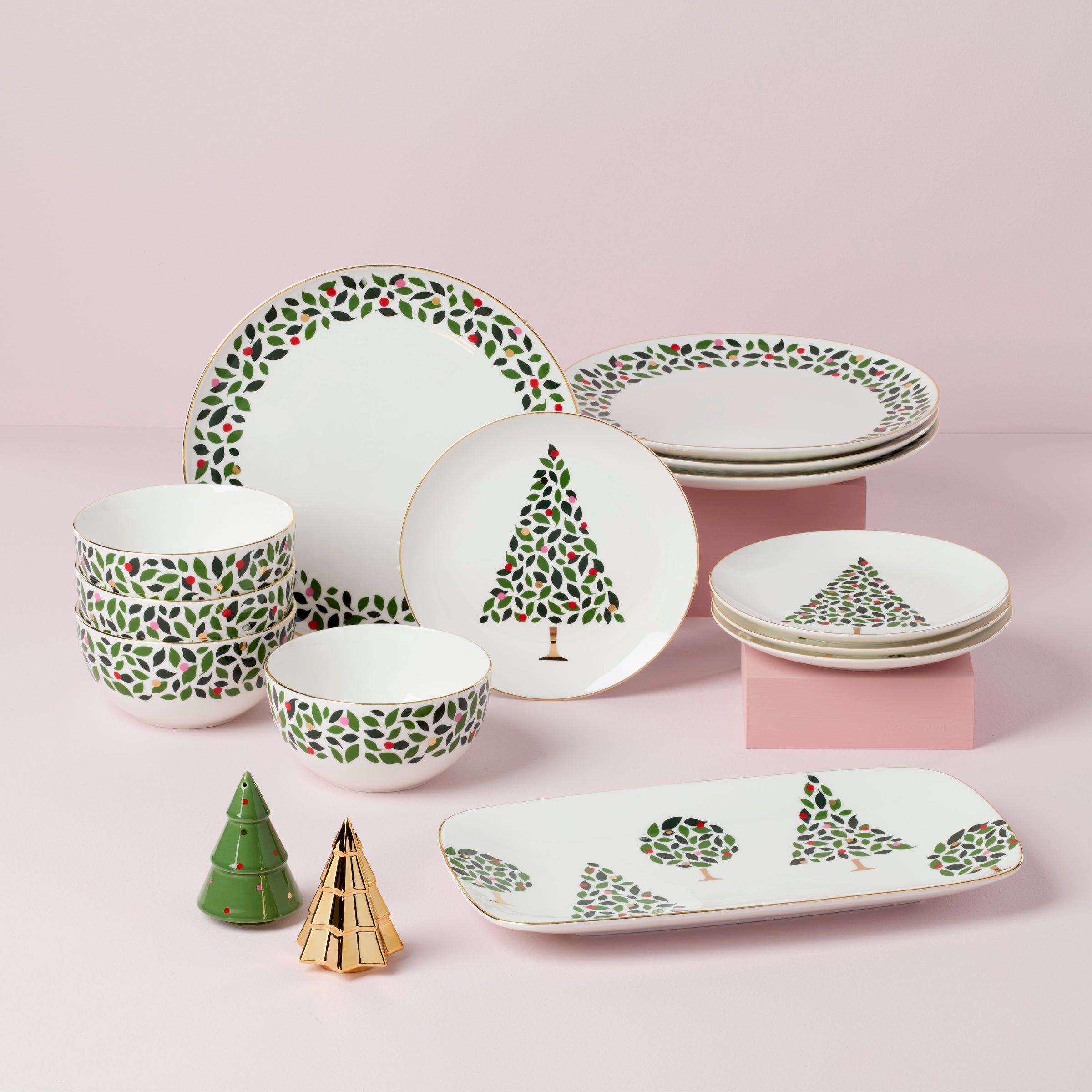 Lenox Heritage Lenox Heritage Evergreen Cereal Bowls, Set of 4 - Image 2