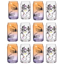 Lenox Heritage Lenox Heritage Halloween Can Cooler Glasses, Set of 12