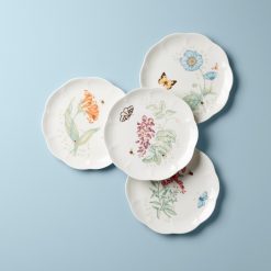 Lenox Heritage Lenox Heritage Butterfly Meadow Accent Plates, Set of 4