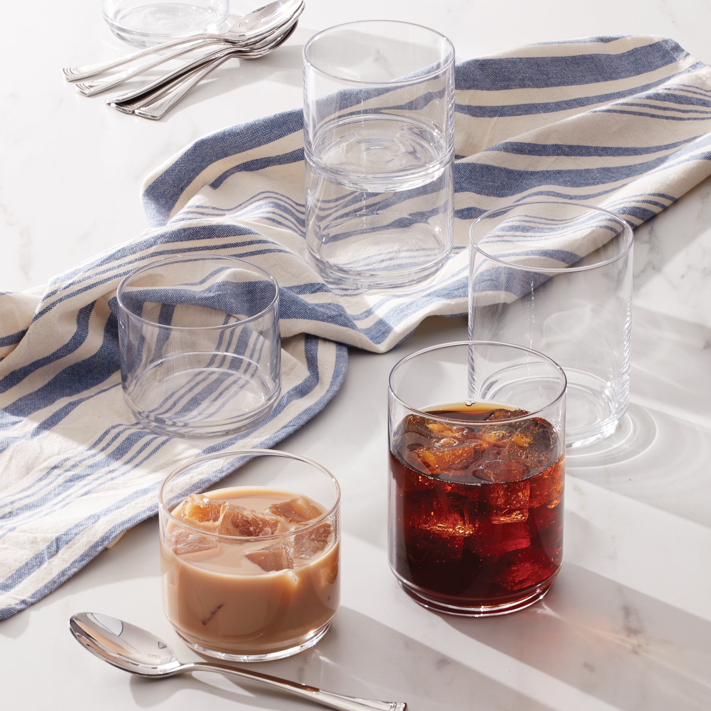 Lenox Heritage Lenox Heritage Tuscany Classics Stackable Clear Tall Glasses, Set of 6 - Image 4