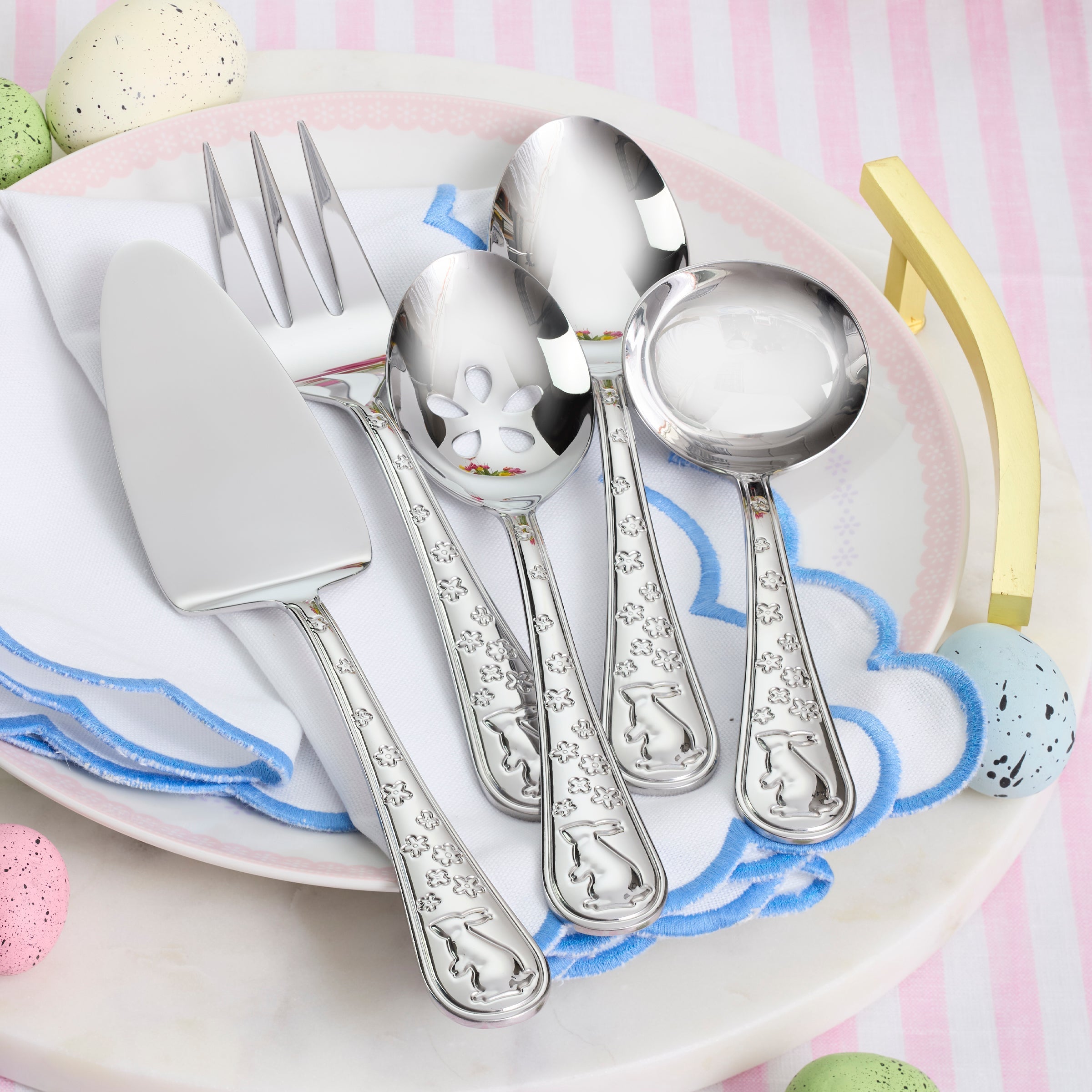 Lenox Heritage Lenox Heritage Bunny Hop 5-Piece Hostess Set - Image 3