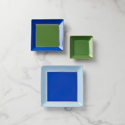 Lenox Heritage Lenox Heritage Make It Pop Cool Blue 3-Piece Tray Set