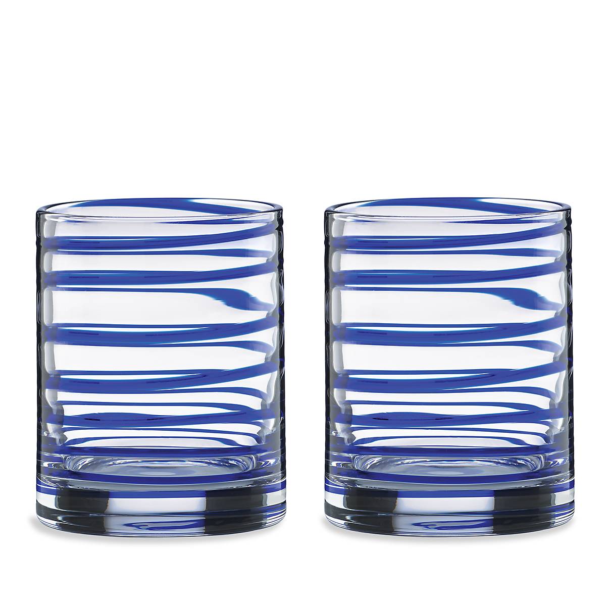 Lenox Heritage Lenox Heritage Charlotte Street Double Old Fashion Glasses, Set of 2