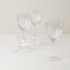 Lenox Heritage Lenox Heritage Curva All- Purpose Wine Glasses, Set of 4