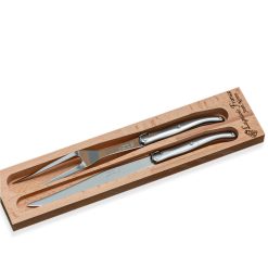 Lenox Heritage Lenox Heritage Carving Set Platine with Wood Tray