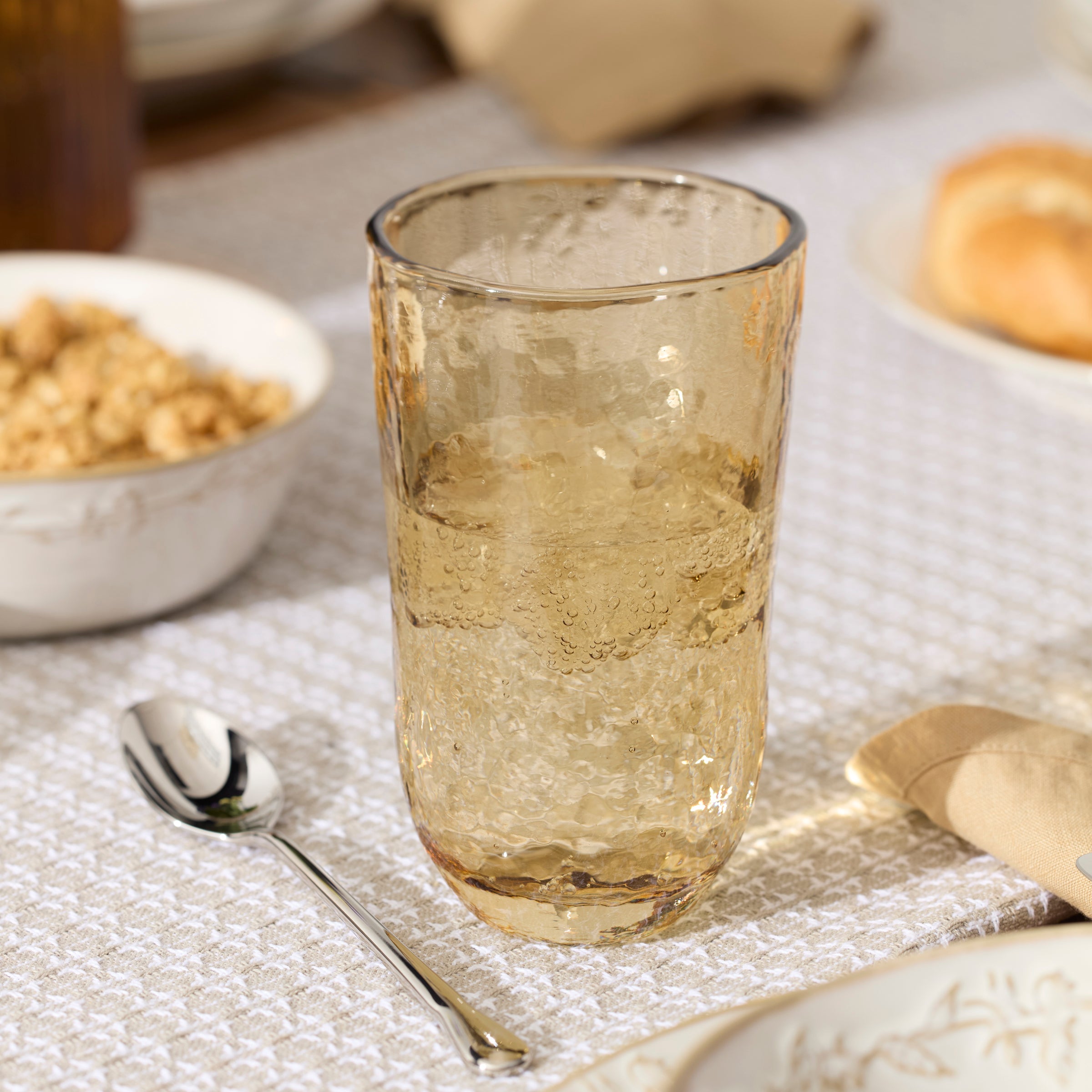 Lenox Heritage Lenox Heritage Homespun Amber Tall Tumbler - Set Of 4 - Image 5