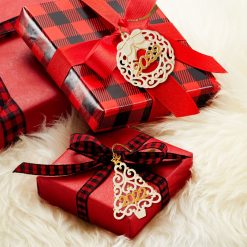 Alternative view of Lenox Heritage Lenox Heritage 2022 Wreath & Tree Ornaments, Set of 2