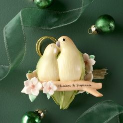 Alternative view of Lenox Heritage Lenox Heritage Personalized Love Birds Ornament