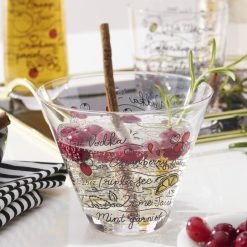 Alternative view of Lenox Heritage Lenox Heritage Make Merry Stemless Martini Glasses, Set of 4