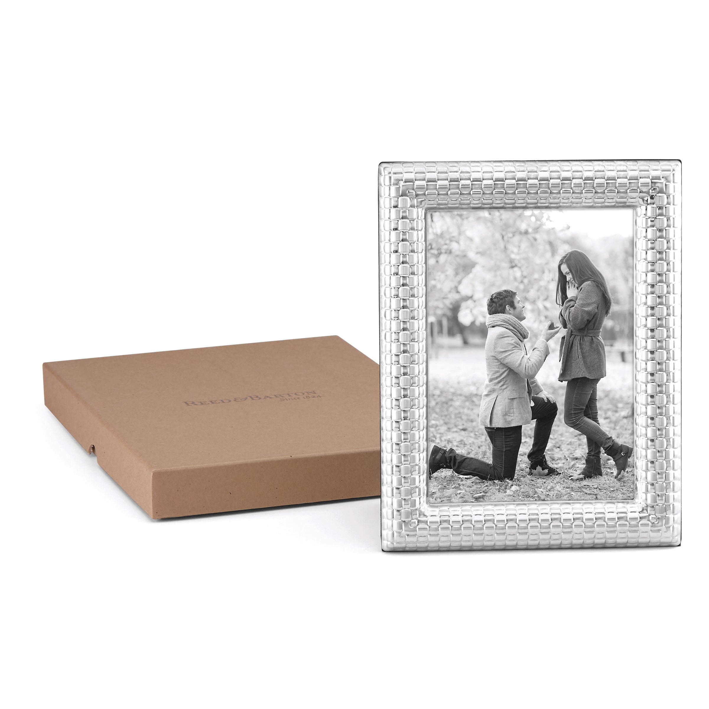 Lenox Heritage Lenox Heritage Watchband Silver 5x7 Photo Frame - Image 4