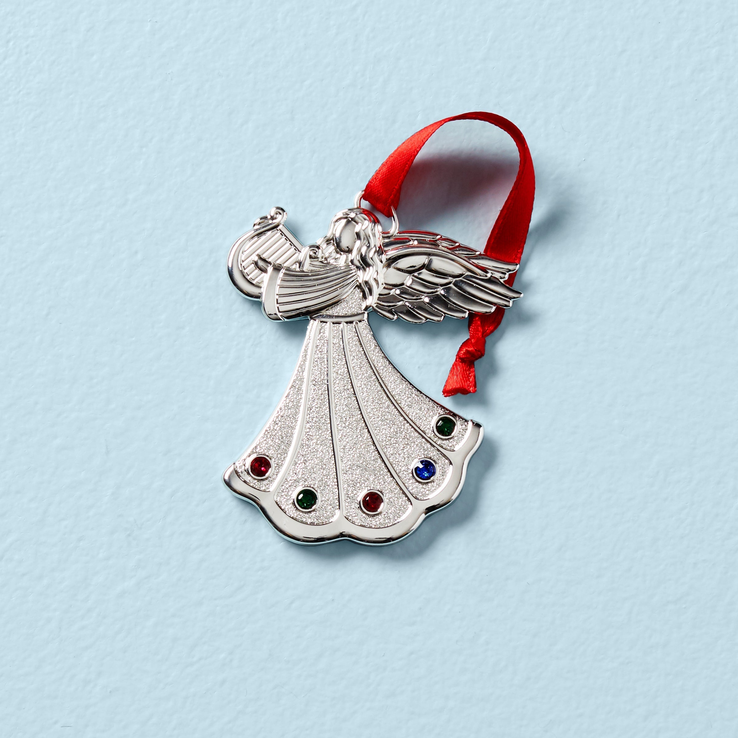 Lenox Heritage Lenox Heritage Jeweled Angel Charm Ornament