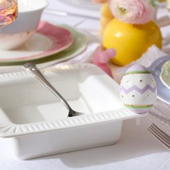 Alternative view of Lenox Heritage Lenox Heritage Profile Poppers Square Bowl & Easter Egg Set
