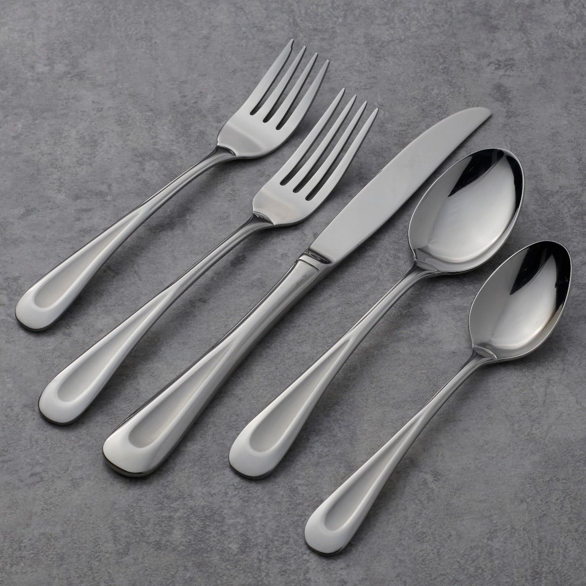 Lenox Heritage Lenox Heritage Satin Sand Dune 45-Piece Flatware Set - Image 2