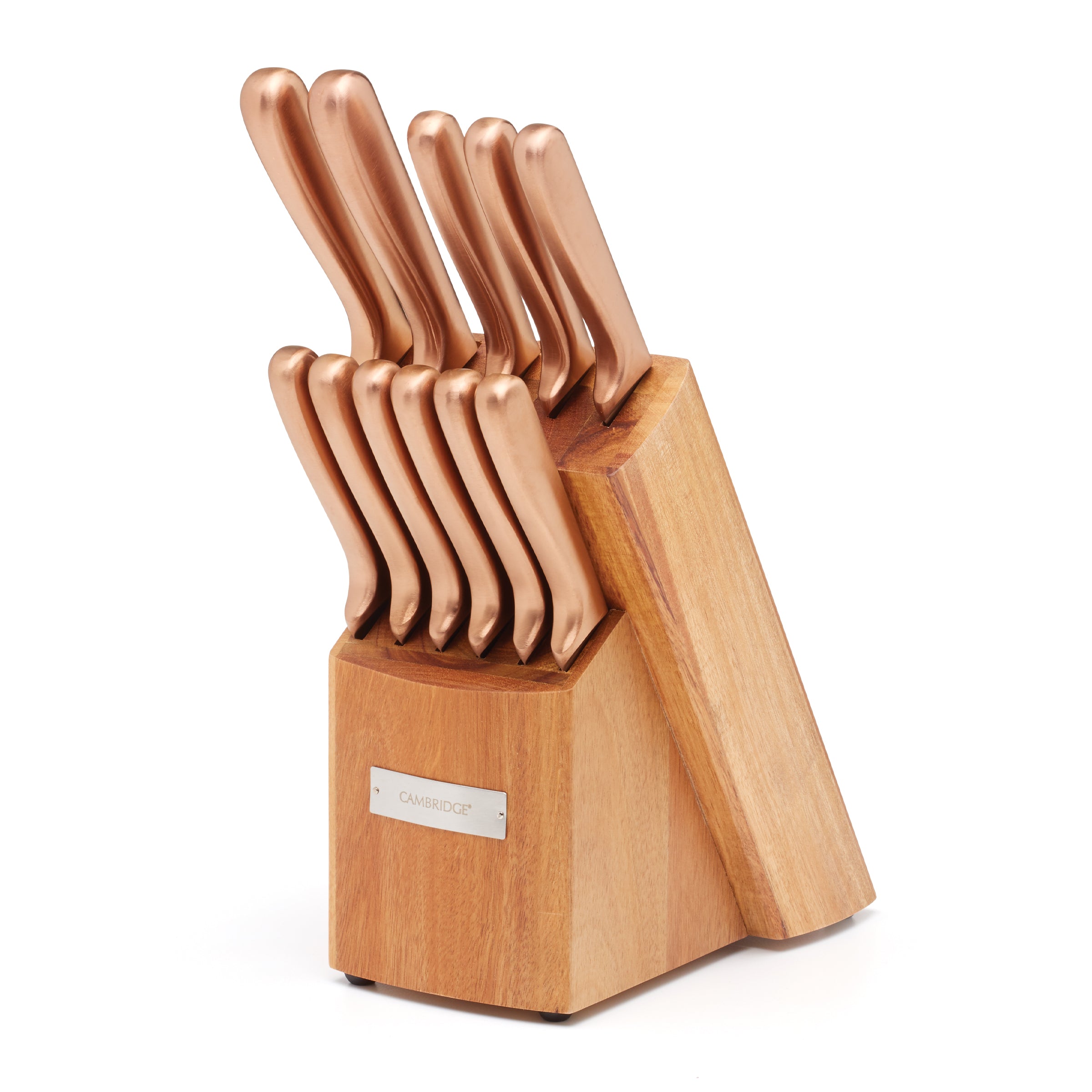 Lenox Heritage Lenox Heritage Copper 12-Piece Cutlery Block Set