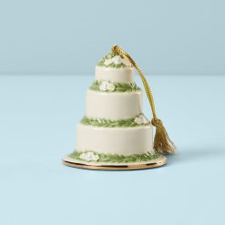 Alternative view of Lenox Heritage Lenox Heritage Personalized 1st Christmas Cake Ornament