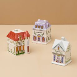 Lenox Heritage Lenox Heritage Lenox Spice Village 3-Piece West Coast Spice Jars Set